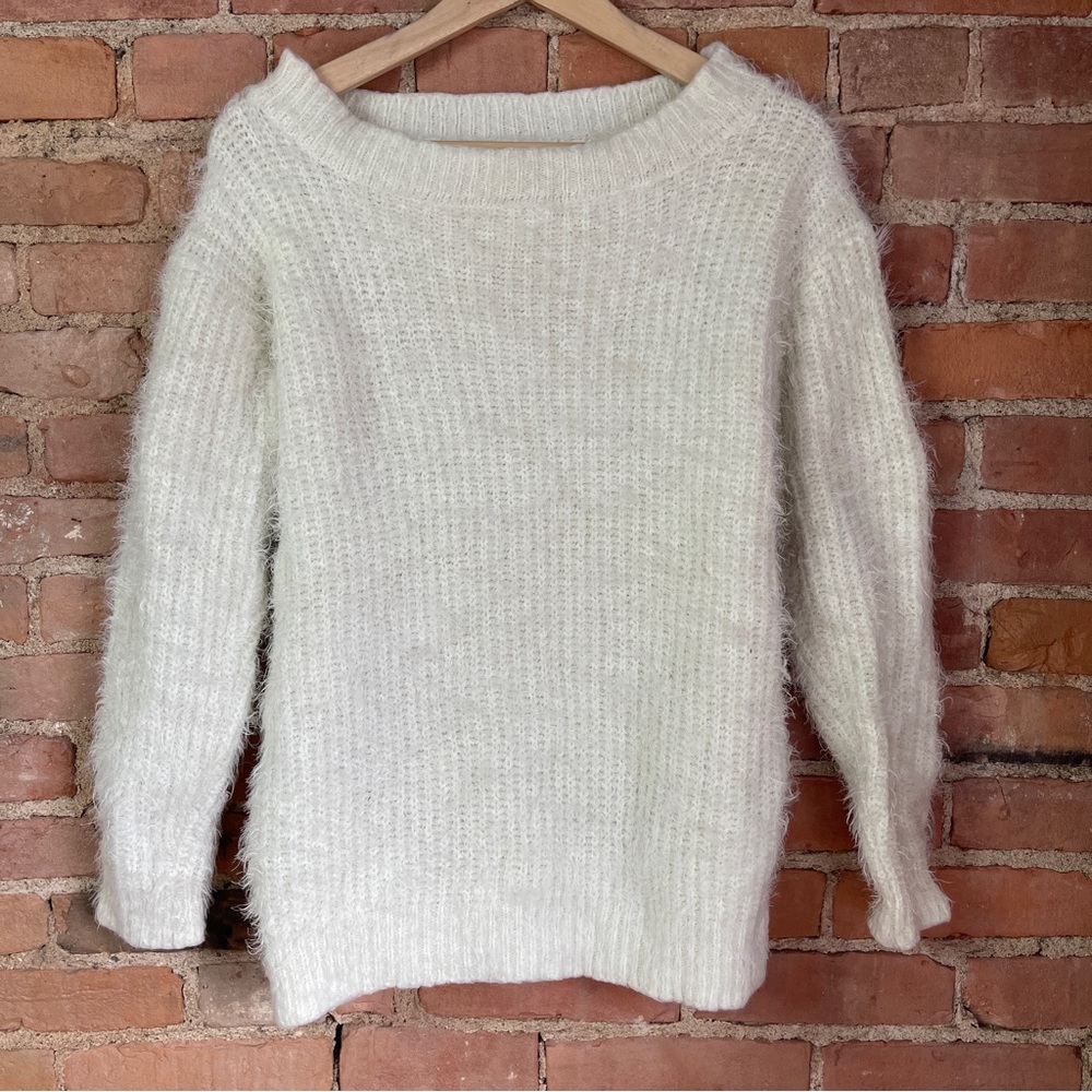 Oversized, Fuzzy Sweater - Picture 3 of 5